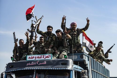 Quân đội Syria triển khai tới nhiều vị trí chiến lược ở Raqqa
