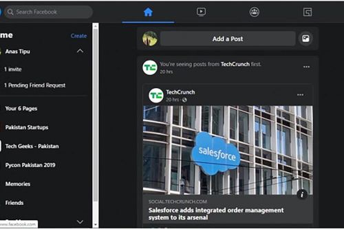 Facebook mời dùng thử giao diện web mới, có chế độ ban đêm huyền bí
