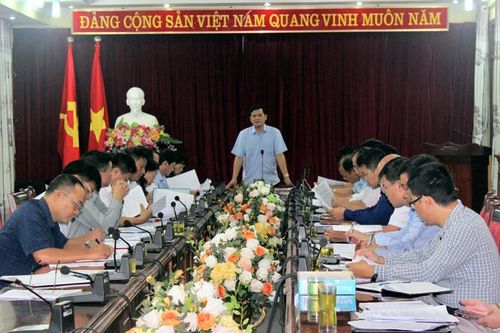 Đoàn giám sát HĐND tỉnh làm việc với UBND tỉnh về thực hiện đấu giá quyền sử dụng đất