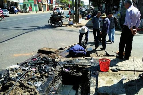 Bảo Lộc: Tập trung xử lý chống ngập úng khu vực trung tâm thành phố