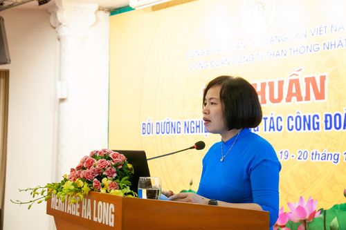 Than Thống Nhất: Nâng cao kiến thức, kỹ năng nghiệp vụ cho 95 cán bộ Công đoàn