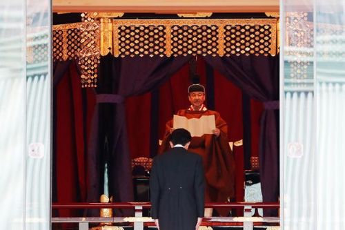 Toàn cảnh lễ đăng quang của Nhật hoàng Naruhito