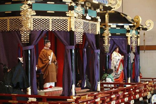 Toàn cảnh lễ đăng quang của Nhật hoàng Naruhito