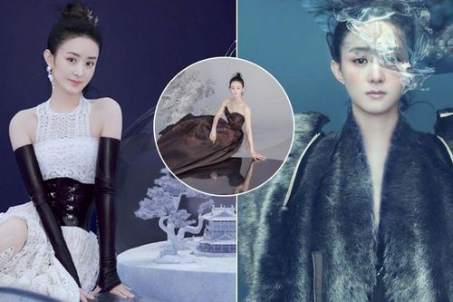 'Gái một con' Triệu Lệ Dĩnh tái xuất đẹp mong manh sương khói