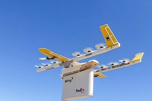 Google hoàn thành chuyến giao hàng đầu tiên bằng drone