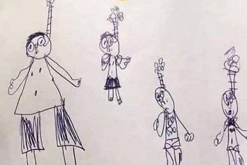 Lo lắng học sinh bị trầm cảm từ bức vẽ, cô giáo nhận được lời giải thích bất ngờ