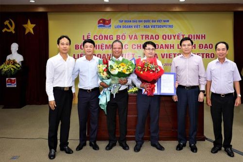 Vietsovpetro có thêm lãnh đạo chủ chốt