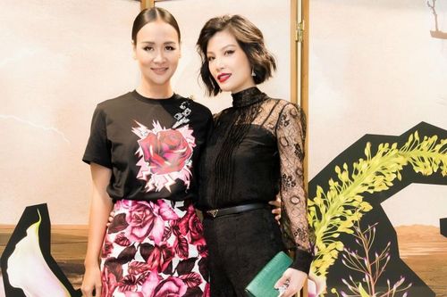 Vũ Cẩm Nhung hội ngộ Hoa hậu Phụ nữ Việt Nam qua ảnh Bảo Ngọc