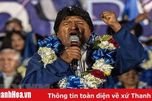 Ông Morales có thể tái đắc cử Tổng thống Bolivia ngay tại vòng 1