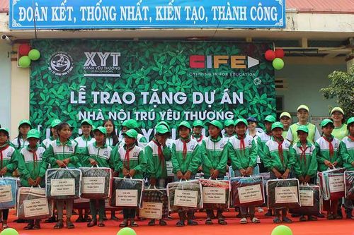 Niềm vui từ 'Nhà nội trú yêu thương'