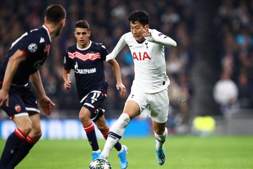Son Heung-min lập cú đúp giúp Tottenham tạo kỷ lục ở cúp châu Âu