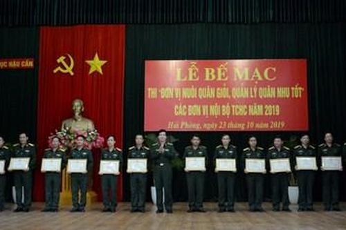 Bế mạc thi 'Đơn vị nuôi quân giỏi, quản lý quân nhu tốt'