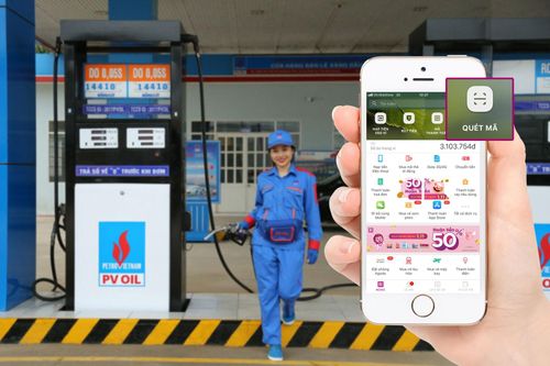 Thoải mái dùng MoMo thanh toán tiền xăng tại PVOIL