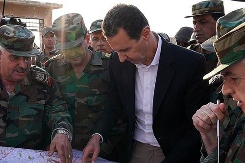 Tổng thống Syria thăm chiến trường Idlib
