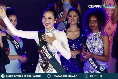 Hoàng Hạnh đạt giải 'Người đẹp thân thiện' tại Miss Earth 2019