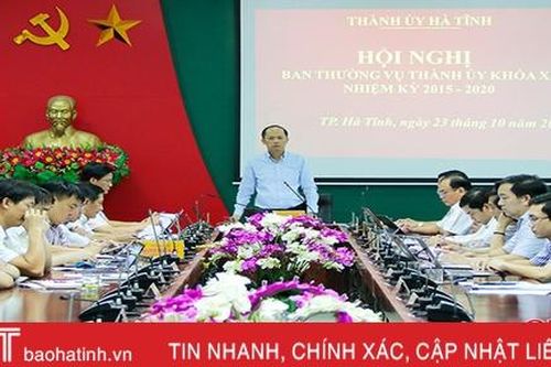 'Vướng đâu gỡ đó', đẩy nhanh tiến độ giải ngân vốn đầu tư trên địa bàn thành phố Hà Tĩnh