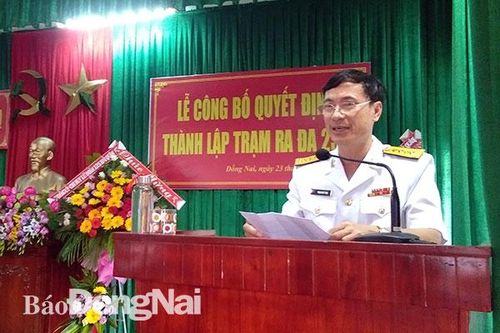 Công bố thành lập Trạm Ra đa tầm xa 2511