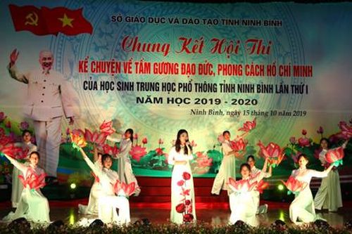 Học sinh THPT tỉnh Ninh Bình với Hội thi kể chuyện về tấm gương đạo đức, phong cách Hồ Chí Minh
