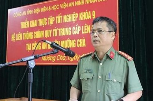 Học viện ANND thực tập tốt nghiệp tại Điện Biên