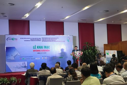 Triển lãm Envirotex 2019: Trưng bày các sản phẩm, công nghệ thân thiện môi trường