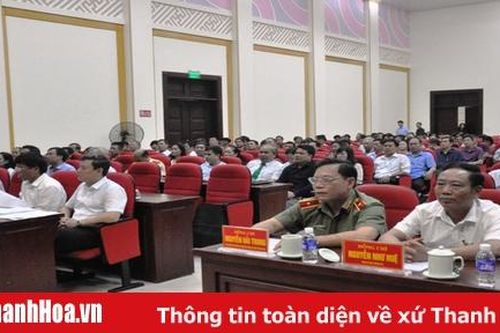 Công an TP Thanh Hóa: Lắng nghe ý kiến nhân dân để hoàn thành tốt nhiệm vụ được giao