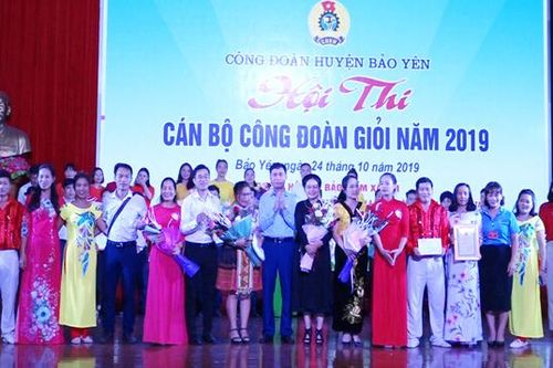 Bảo Yên tổ chức Hội thi cán bộ công đoàn giỏi