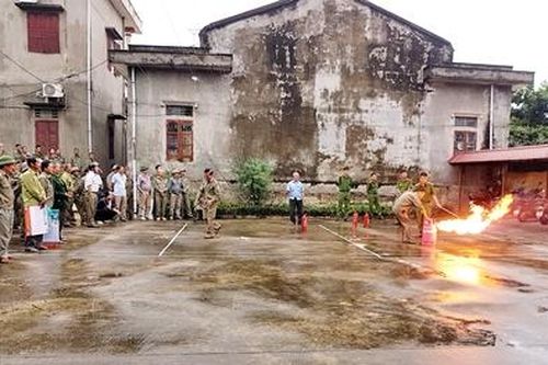 Huấn luyện nghiệp vụ an toàn phòng cháy chữa cháy và cứu nạn cứu hộ