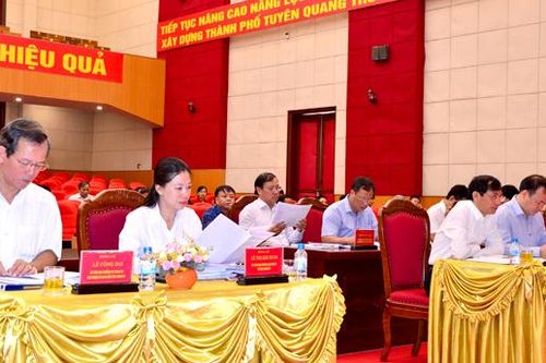 Hội nghị BCH Đảng bộ thành phố Tuyên Quang lần thứ 18
