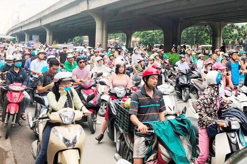 Thêm 5 huyện Hà Nội nằm trong vùng dừng xe máy