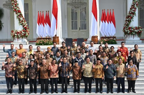 Tổng thống Indonesia bổ nhiệm thêm 12 thứ trưởng trong nội các mới