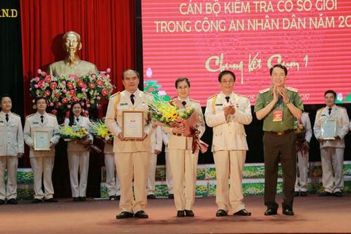 Chung kết cụm 1 Hội thi 'Cán bộ kiểm tra cơ sở giỏi trong CAND năm 2019'