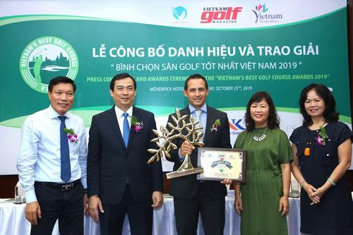 Trao giải cuộc bình chọn sân golf tốt nhất Việt Nam