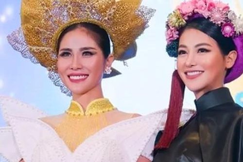 Hoa hậu Phương Khánh nói gì về giọng hát 'tệ' của Hoàng Hạnh tại Miss Earth 2019?