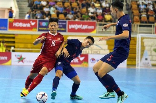 Futsal Việt Nam thất bại trước người Thái