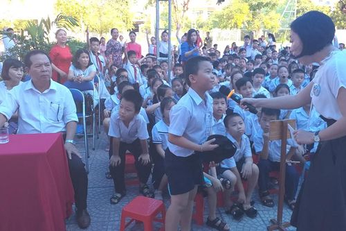 Đà Nẵng - Trường học 'Nói không với rác thải nhựa'