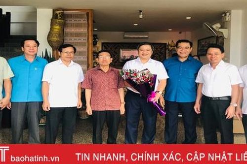 Hà Tĩnh luôn nỗ lực hết mình trong hợp tác, hỗ trợ Khăm Muộn phát triển