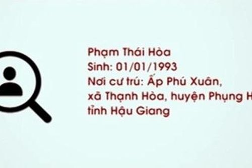 Thông báo truy tìm người bị tố cáo chiếm đoạt tài sản