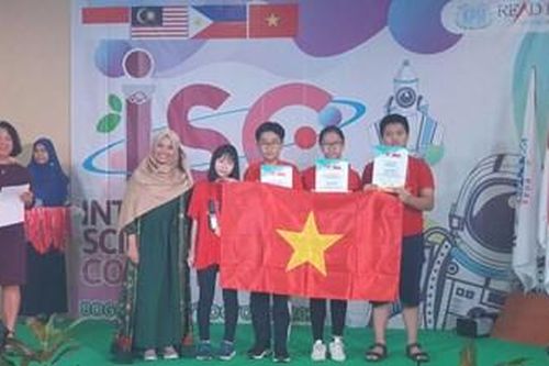 39 học sinh Việt Nam đoạt giải tại Kỳ thi Khoa học quốc tế 2019