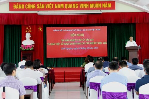 Đảng ủy Cơ quan Tập đoàn tổ chức Hội nghị bồi dưỡng nghiệp vụ cấp ủy năm 2019