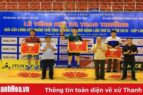 CLB Ba Sao giành vị trí nhất toàn đoàn tại Giải cầu lông các nhóm tuổi tỉnh Thanh Hóa mở rộng– Cúp Lining 2019