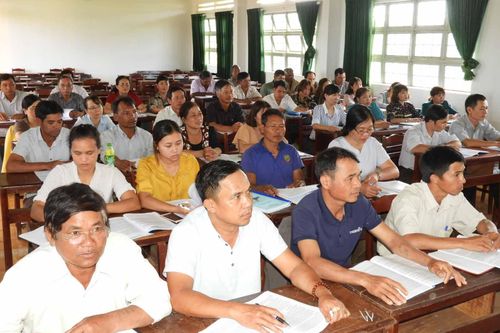 Đak Đoa: Tập huấn công tác dân vận cho cán bộ cơ sở
