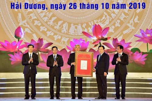 Công bố quyết định công nhận thành phố Hải Dương đạt tiêu chí đô thị loại I