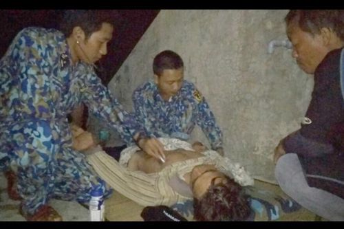 Đảo Đá Lớn cứu kịp thời ngư dân ngưng thở