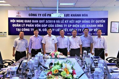 PC Khánh Hòa: Ký kết hợp đồng ủy quyền phần vốn KHPC