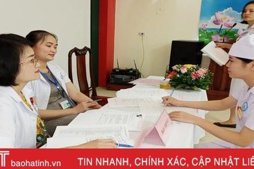 36 thí sinh Bệnh viện Phục hồi chức năng Hà Tĩnh thi kỹ thuật viên giỏi
