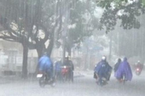 Cảnh báo mưa lớn trên diện rộng