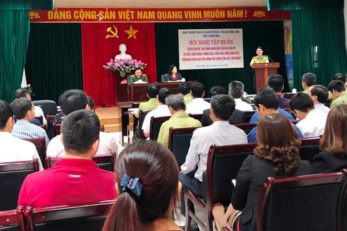 Thanh Hóa: Tập huấn công tác phòng cháy, chữa cháy rừng năm 2019
