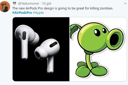 AirPods Pro bị chế ảnh thành máy sấy tóc, súng nước, cây bắn zombie