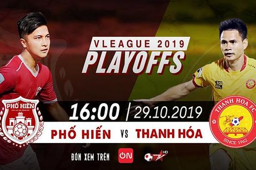 Trực tiếp bóng đá hôm nay: Thanh Hóa đấu với Phố Hiến (16h), play-off V League. BĐTV