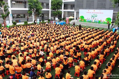Hơn 800 thiếu nhi Nghệ An tham gia Ngày hội sắc màu năm 2019